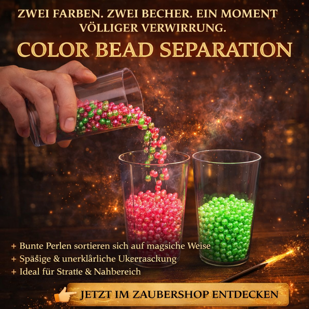 Color Bead Separation – Das unmögliche Farbspiel im Becher