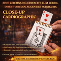 Close-Up Cardiographic – Die zeichnende Kartenillusion von Martin Lewis